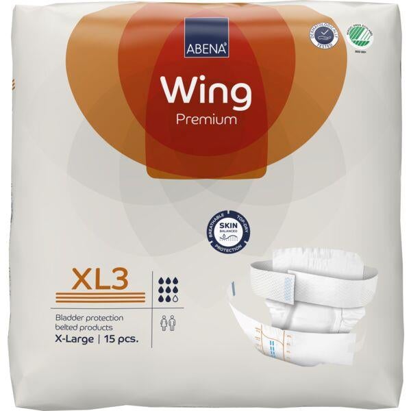 Abena Wing Premium XL3, Extra large, 15 kpl pakkaus