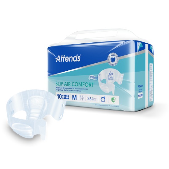 Attends Slip Air Comfort 10M, Medium, 26 kpl pakkaus