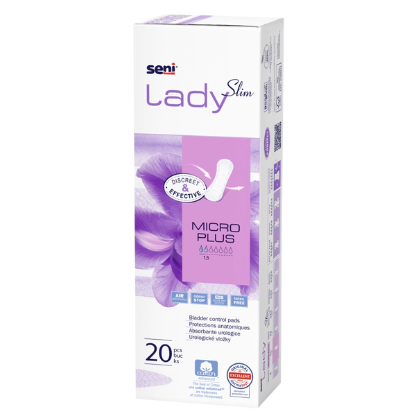 Seni Lady Slim Micro Plus, 20 kpl pakkaus
