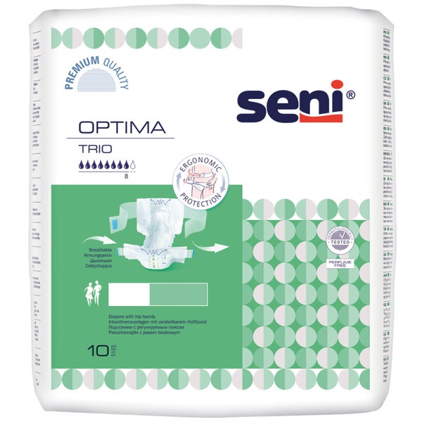 Seni Optima Trio, Small, 10 kpl pakkaus