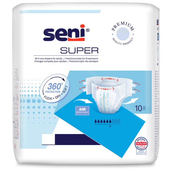 Super Seni, Large, 10 kpl pakkaus