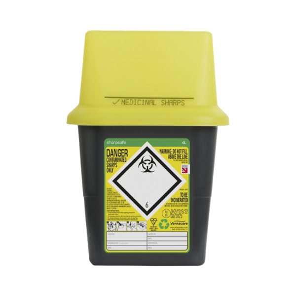 SharpSafe riskij&auml;teastia musta 4 L