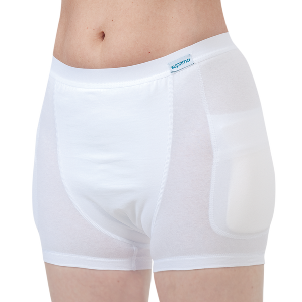 Suprima BodyGuard naisten lonkkahousut kosteussululla ilman kilpi&auml; (1411)