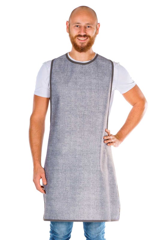 Suprima pest&auml;v&auml; pitk&auml; solmittava ruokalappu/esiliina (5041)