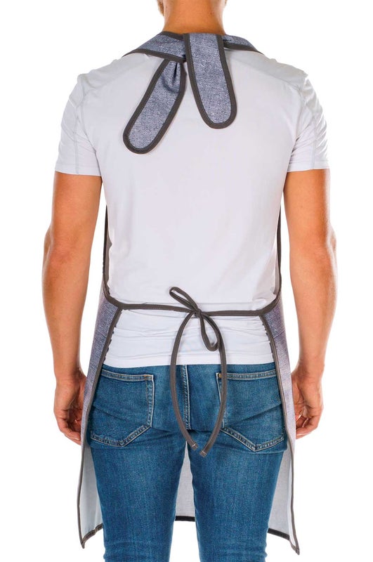 Suprima pest&auml;v&auml; pitk&auml; solmittava ruokalappu/esiliina (5041)