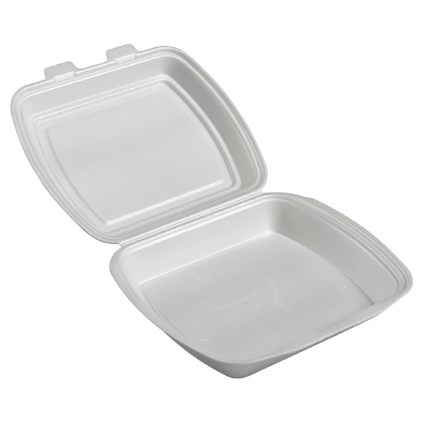 Abena Gastro take away rasia 24x20,5x7cm 1-os. XPS valkoinen, 250 kpl laatikko