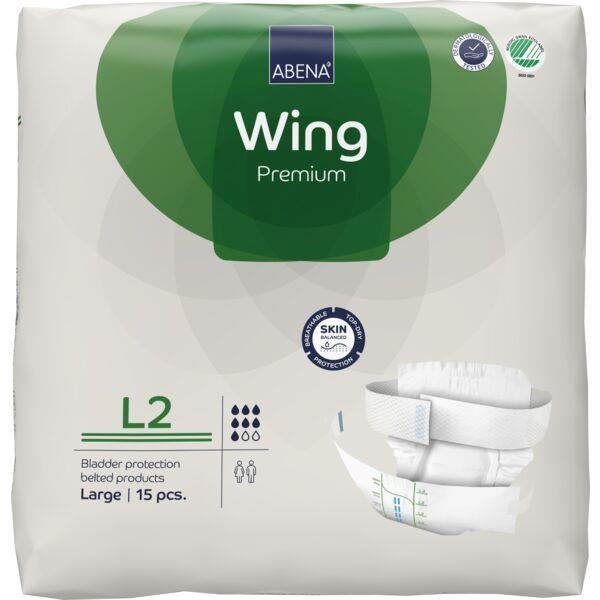 Abena Wing Premium L2, Large, 15 kpl pakkaus
