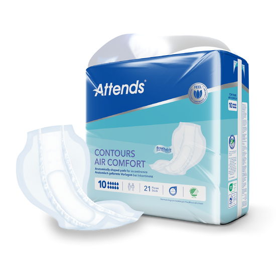 Attends Contours Air Comfort 10, 21 kpl pakkaus