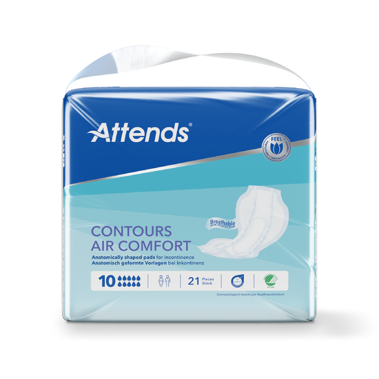 Attends Contours Air Comfort 10, 21 kpl pakkaus