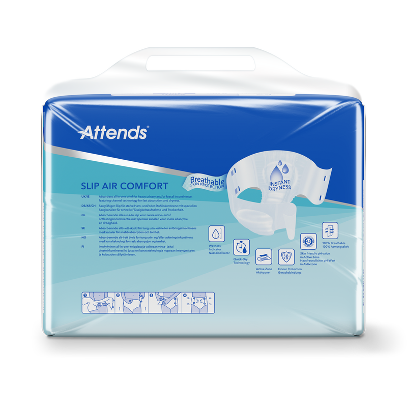 Attends Slip Air Comfort 9L, Large, 28 kpl pakkaus