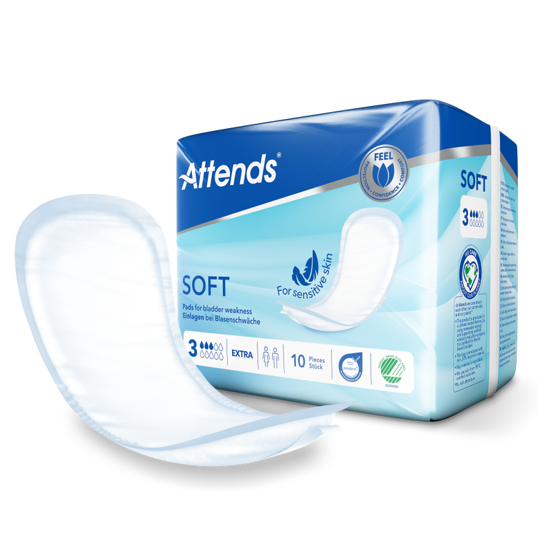 Attends Soft 3 Extra, 10 kpl pakkaus