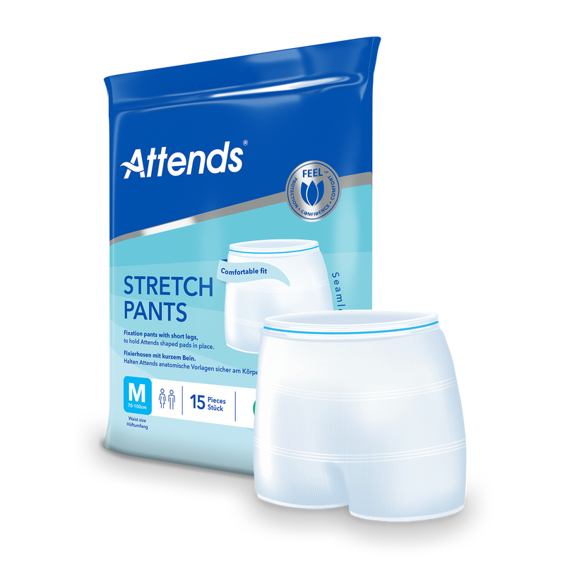 Attends Stretch Pants, Medium, 15 kpl pakkaus