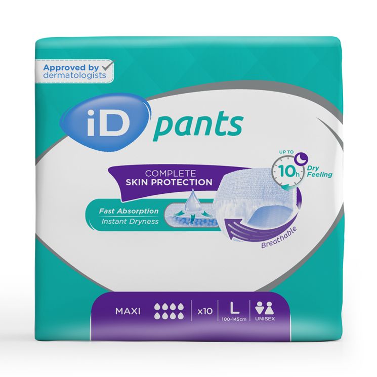 iD Pants Maxi, Large, 10 kpl pakkaus