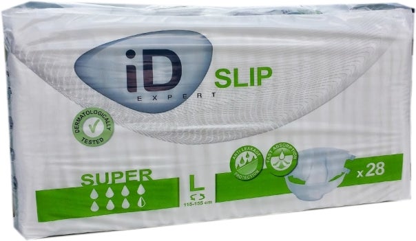 iD Expert Slip PE Super, Large, 28 kpl pakkaus