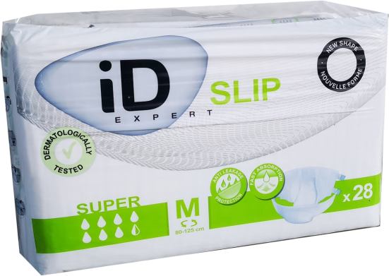 iD Expert Slip PE Super, Medium, 28 kpl pakkaus