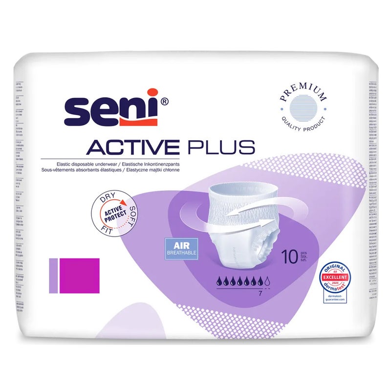 Seni Active Plus, Small, 10 kpl pakkaus