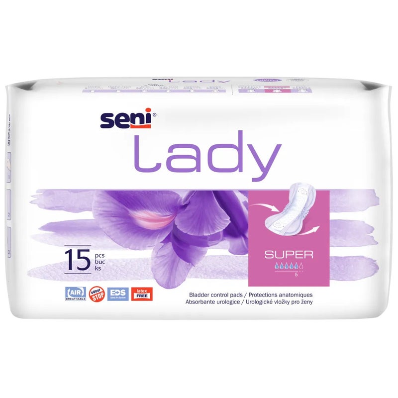 Seni Lady Super, 15 kpl pakkaus