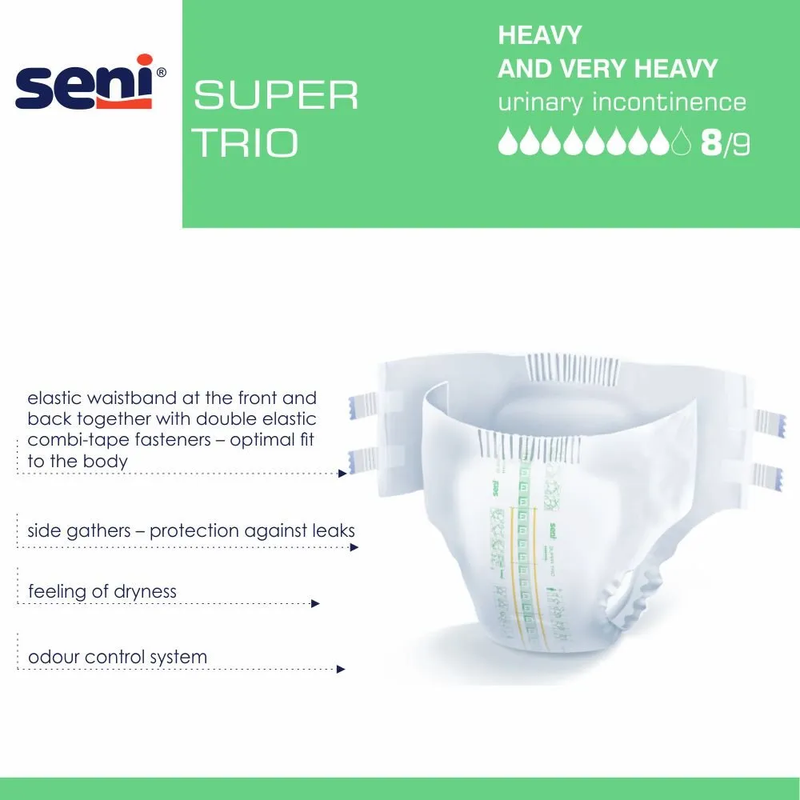 Super Seni Trio, Small, 10 kpl pakkaus