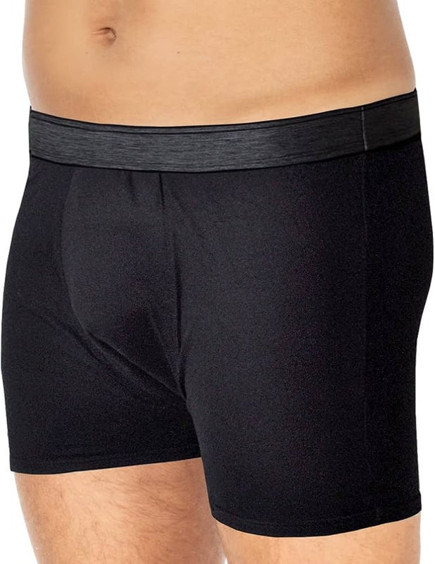 Suprima BodyGuard Light mustat imukykyiset miesten varmuusalushousut (1254)