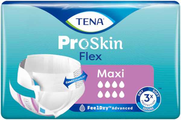TENA Flex Maxi, Medium, 22 kpl pakkaus