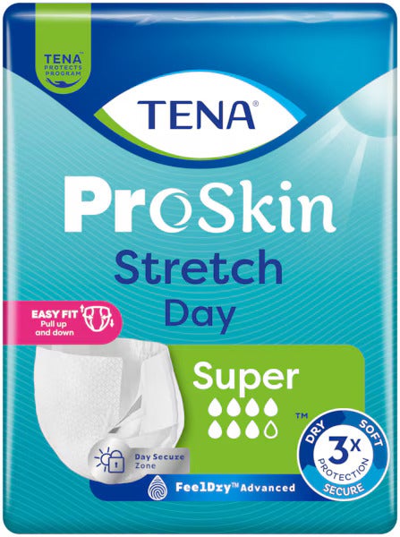 TENA ProSkin Stretch Day Super, Large, 30 kpl pakkaus